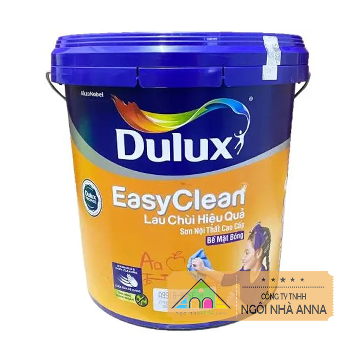 Dulux Easy Clean Lau Chùi Hiệu Quả - Bề mặt bóng 18 lít