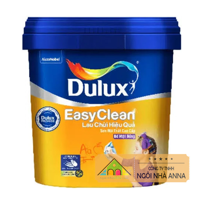 Dulux Easy Clean Lau Chùi Hiệu Quả - Bề mặt bóng 5l
