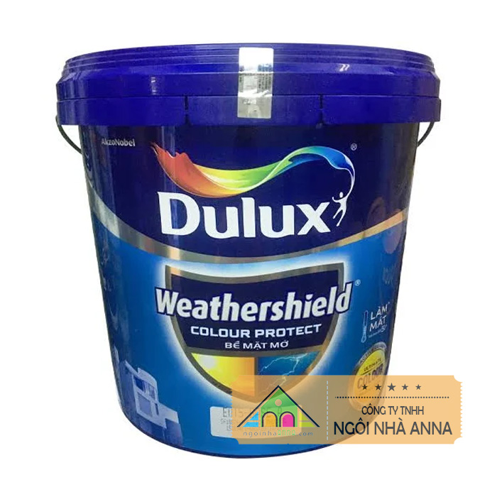Dulux Weathershield Colour Protect bề mặt mờ 15 Lít