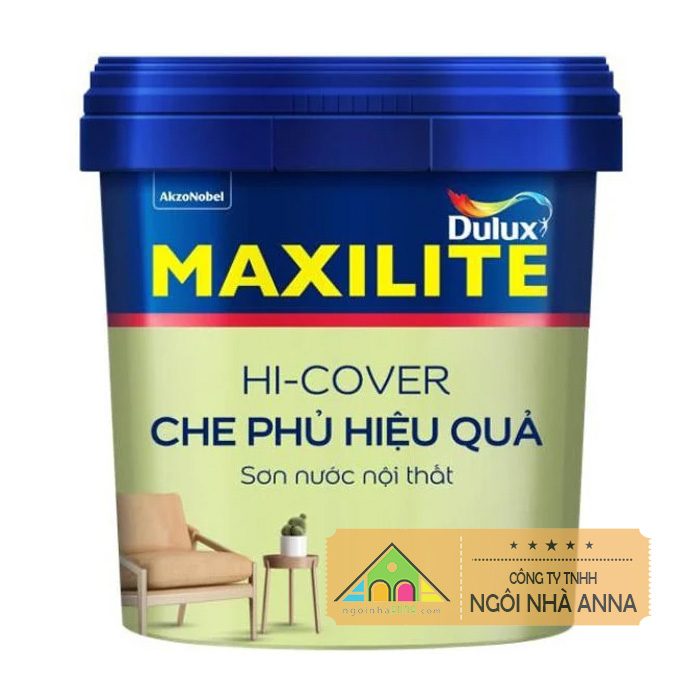Sơn Nội Thất Maxilite Hi-Cover Che Phủ Hiệu Quả Từ Dulux 5L 