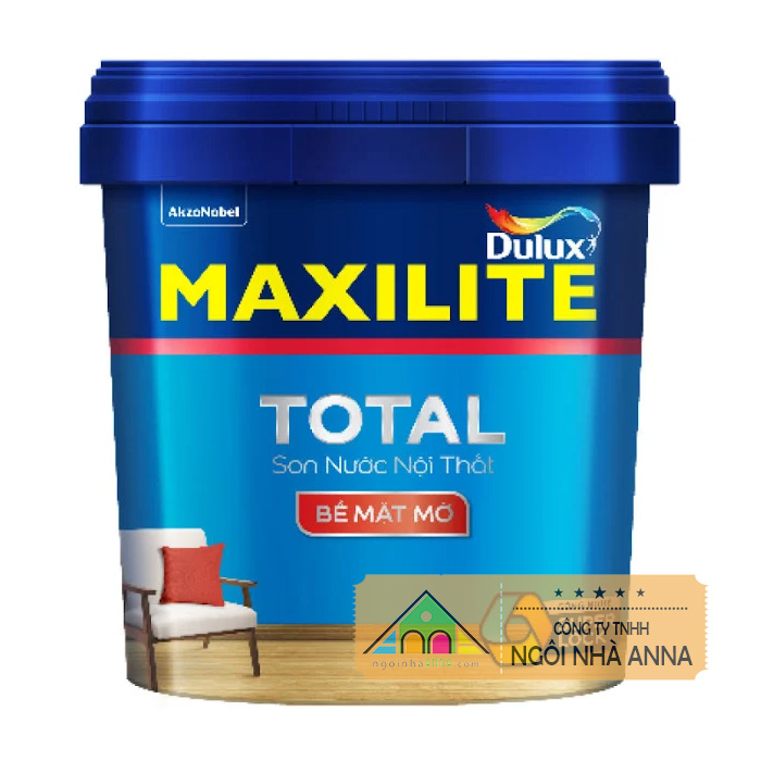 Sơn Nội Thất Maxilite Total Từ Dulux 15L (Mờ)